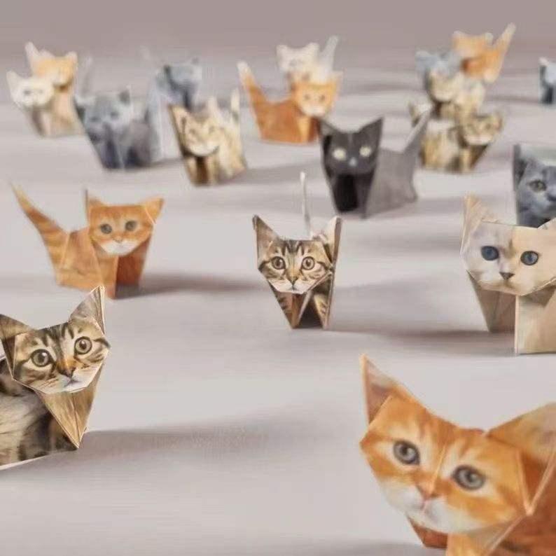 DIY Paper Cats