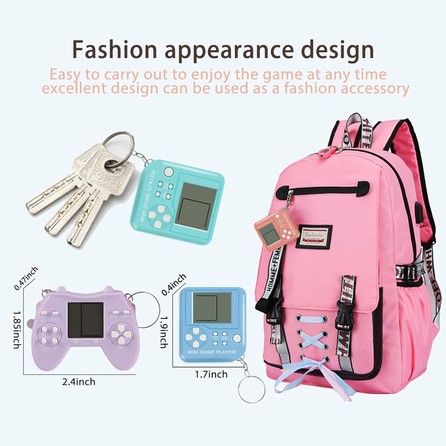 99 in 1 Retro Mini Console Keychain