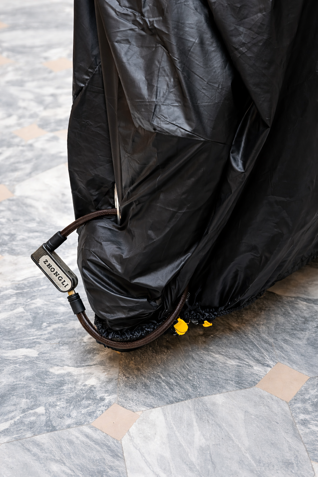 Waterproof Bike Top Cover with anti-theft Feature