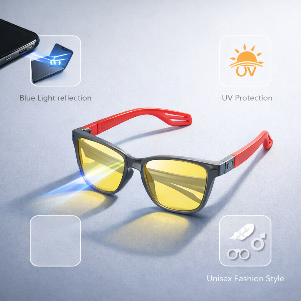 Anti Blue Light Computer Glasses - Night vision