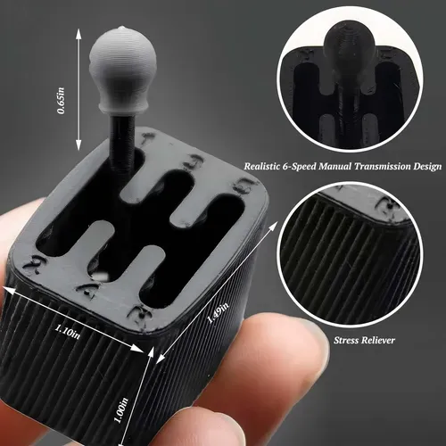 6-in-1 Realistic Gear Box Keychain